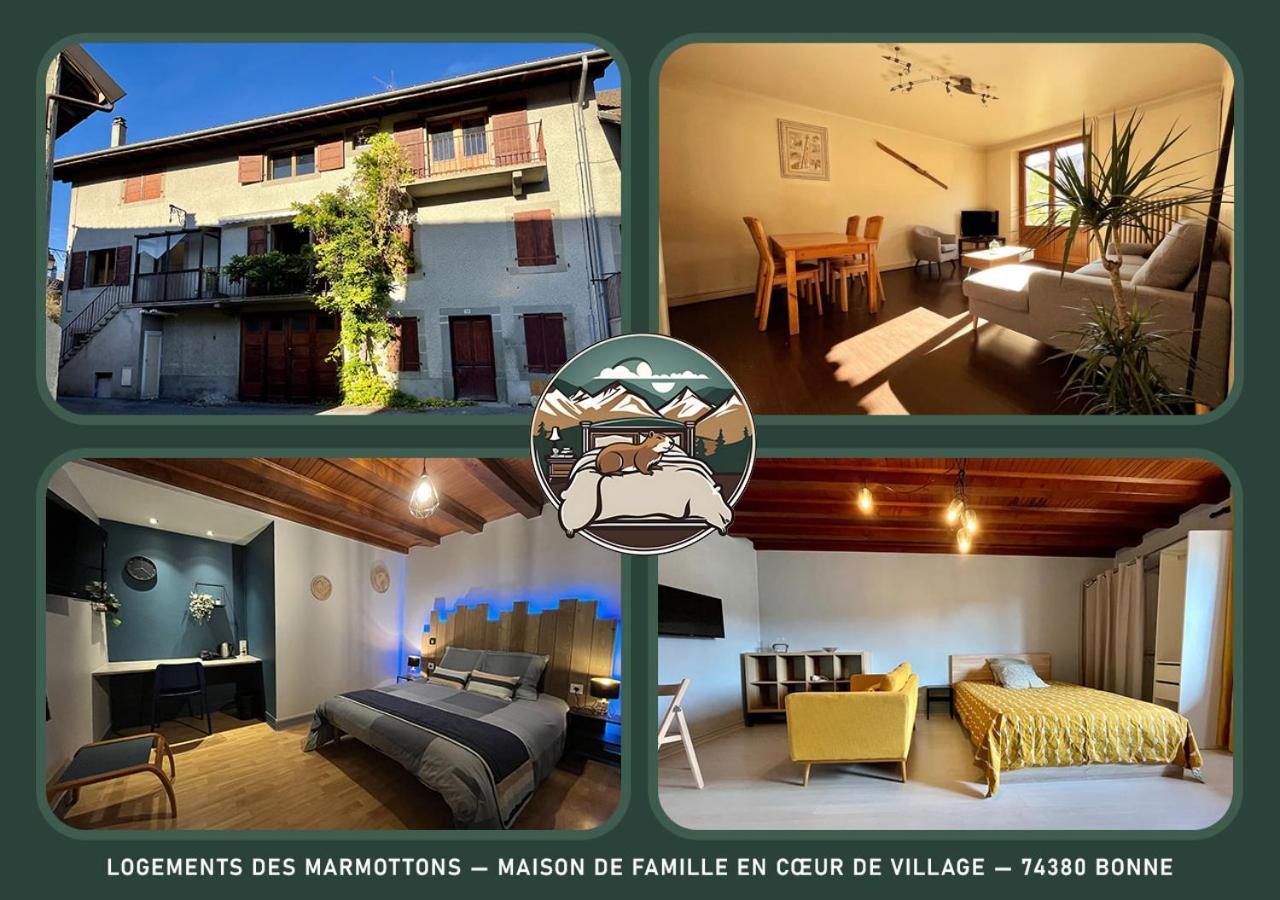 Logements Des Marmottons - Coeur De Village A ボンヌ・シュル・ムノジュ エクステリア 写真
